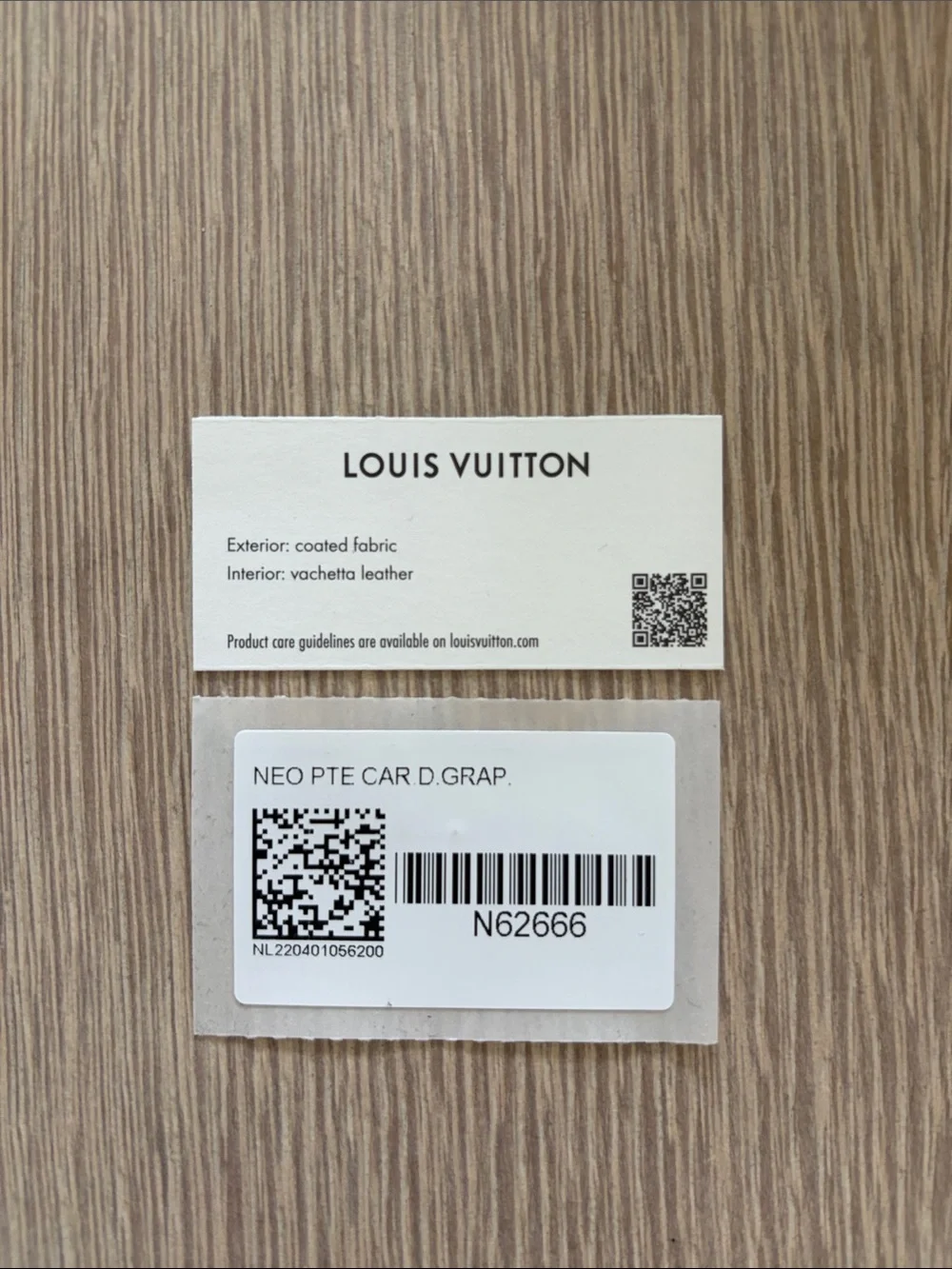 Louis Vuitton Black Damier Graphite Card Holder